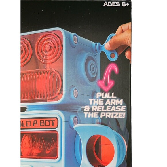 NEW Discovery MindBlown DIY Prize-Pod Robot 52Pc Retro Vending Machine Build Kit - Picture 10 of 10